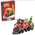 Christmas Train Building Bricks Set