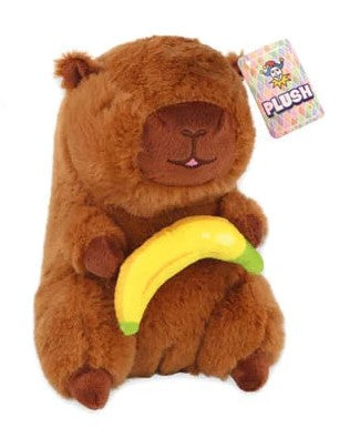 Capybara with Banana Plushie